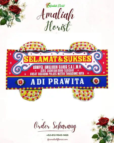 Papan Bunga Ucapan Selamat Dukuhwaru